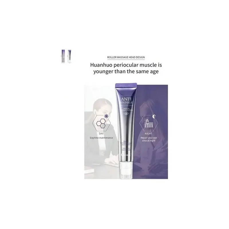 Crema Contorno Ojos Antiojeras Arrugas Rollerball Peptidos Todo Tipo De