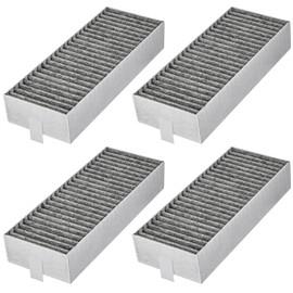 Herboom Activated Carbon Filters for Siemens HZ9VRCR0 17004796 / Bosch HEZ9VRUD0 17004811 / Neff Z821VR0 17004806 / Gaggenau CA282111/ Constructa CCZ9VRCRCR0 17006669, Circulation, Pack of 4