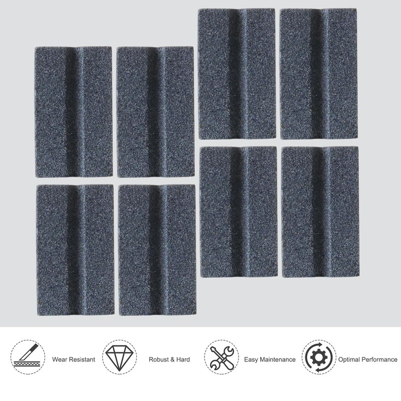 Belligern 8 Pcs Dart Sharpener, V-Shaped V-Sharp Sharpening Stone, Darts