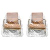 2 Pack Clear Recliner Armchair Covers,Waterproof Plastic Chair Covers Protectors,4