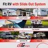Qagea 018-546 RV Slide Out Clip Rubber Seal Weather Stripping