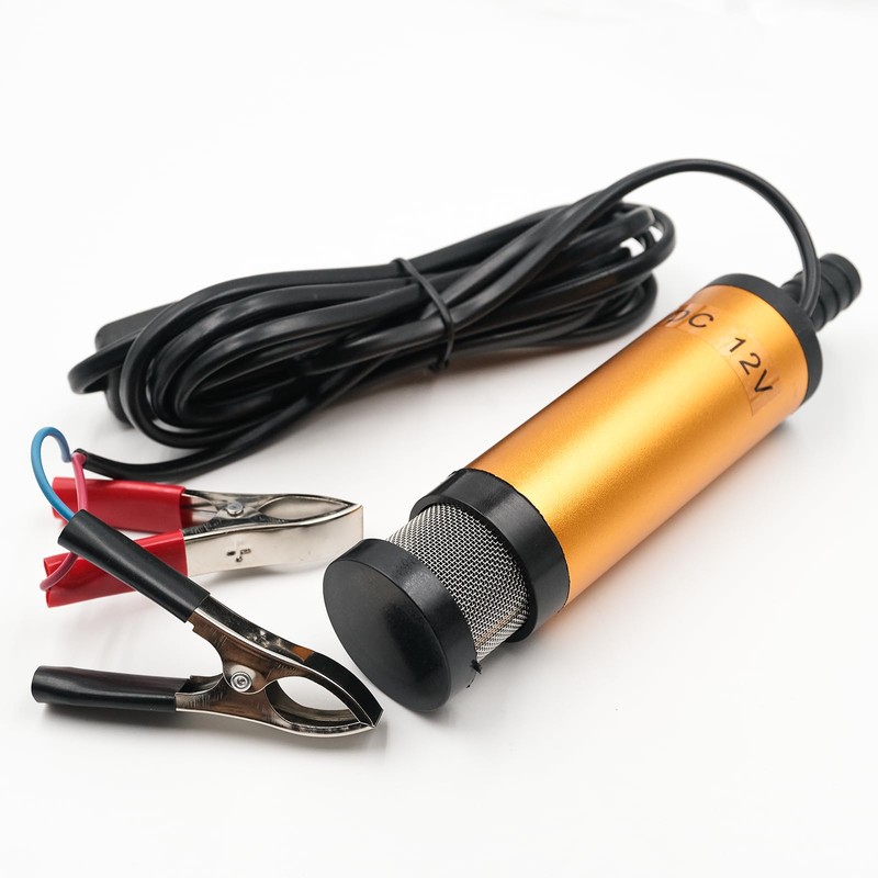 12V Mini Refueling Submersible Diesel Fuel Water Oil Transfer Water