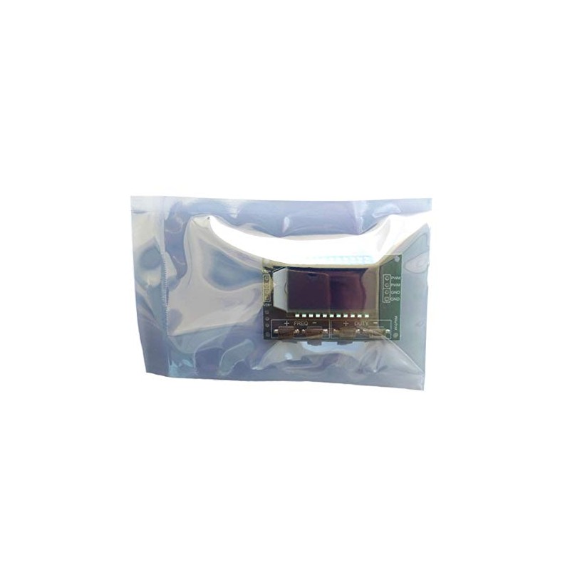 KKHMF 2PCS LCD Display PWM Pulse Frequency Duty Cycle Adjustable