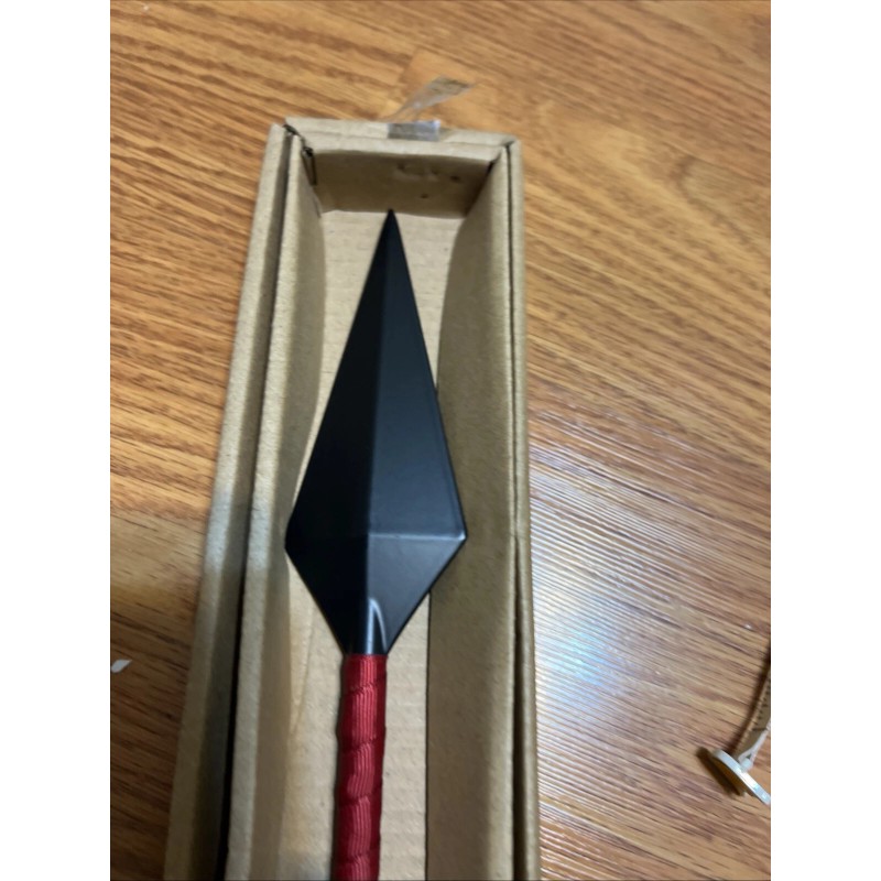 Hero's Edge Naruto Fixed Blade Ninja Kunai Wrapped Handle 9”