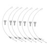 SEWACC 10 Sets Adjustable Picture Hanging Wire Kit of Durable