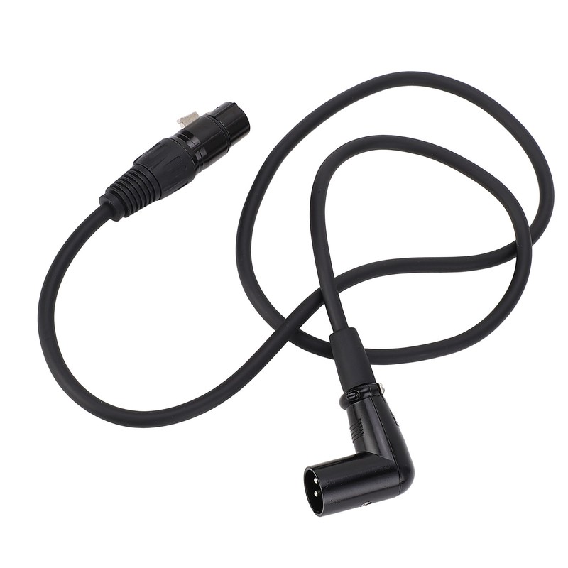 2PCS Microphone Extension Cables 3 Pin XLR Male to Female