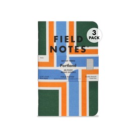 Notas de campo: Portland, Oregon, paquete de 3 unidades, papel gráfico, 48 páginas, 3.5 x 5.5 pulgadas