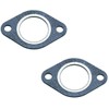 2 x Exhaust Gasket Manifold Exhaust Seal Moped Motorcycle Moped