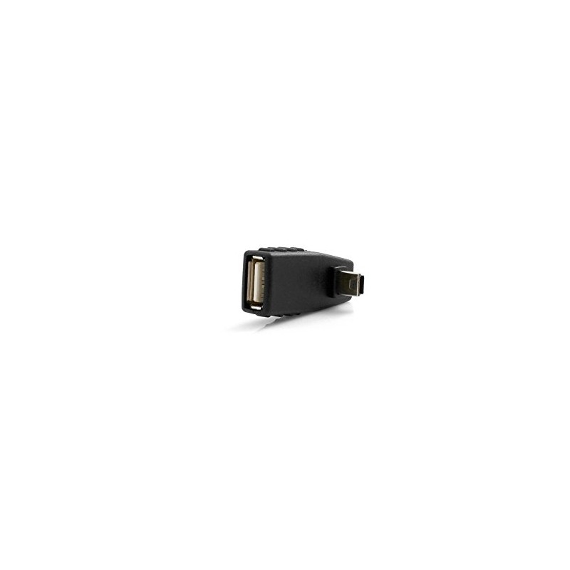 SYSTEM-S USB Type A Female to Mini USB Male 90°
