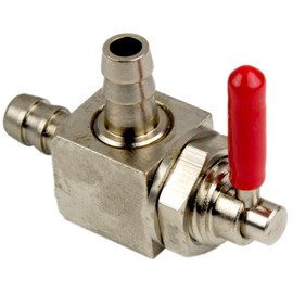 Raider 07-7118 Universal 90-Degree Turn Fuel Shut Off Valve - Fits 1/4" Line