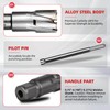 ANGELSWORD TCT Annular Cutter Diameter 1/2", Cutting Depth 2" Tungsten