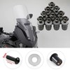 M5 Windscreen Screws, Fairing Windscreen Bolts, Motorcycle Windshield Mounting Screws,