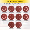 100Pcs Sanding Discs Pads, AUGOLA Hook and Loop 40 60