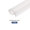 METALLIXITY Bulb Type Window Weatherstrip (7mmx5Meter) 1Pcs, Silicone T-Slot Mount