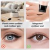 2 PCS Rotating Eyeliner Stamp Pen, Winged Eyeliner Stamp for