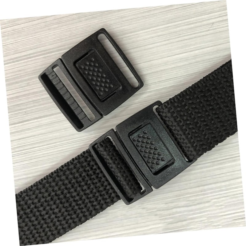 STOBOK Buckles 100Pcs portable plastic buckle Professional Plastic Buckle center