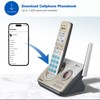 AT&T 4-Handset DECT 6.0 Expandable Cordless Home Phone with Large