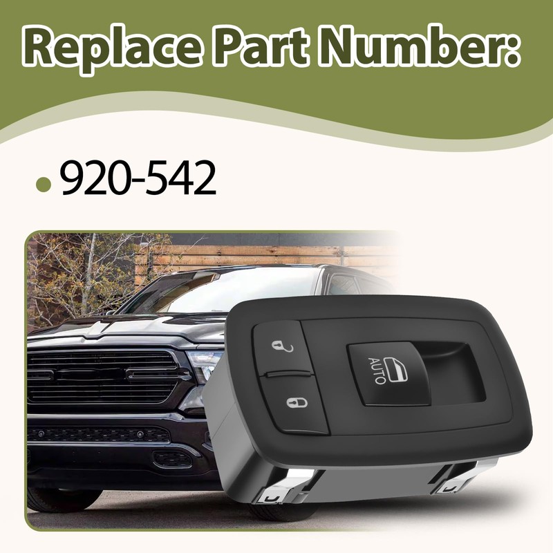 Power Window Switch Front Passenger Side Compatible with Ram 1500
