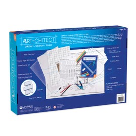 MindWare Art-chitect Home Model Building for Kids – 3D Architectural Design Kit for Kids Ages 8 and Up – Learn The Basics of Architecture As You Design Start to Finish