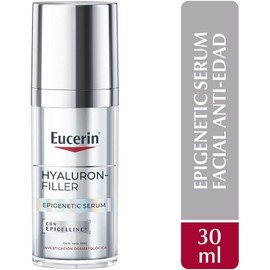 EUCERIN Hyaluron Filler Epigenetic Serum Anti-edad (30 ml) Sérum ligero de rápida absorción con Epicelline y Ácido Hialurónico facial, Adecuado para todo tipo de piel