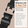 Pack of 2 Suitcase Straps - Adjustable Suitcase Straps with
