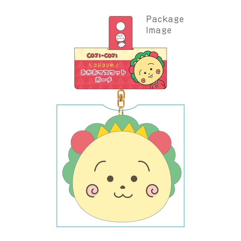 Tees Factory CJ-5544138NK Koji Mascot Pouch Nikoniko