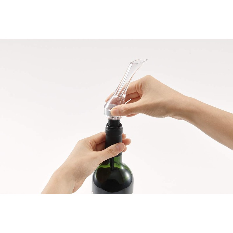 Wine Pourer Make It Mild Clear 4571397650742