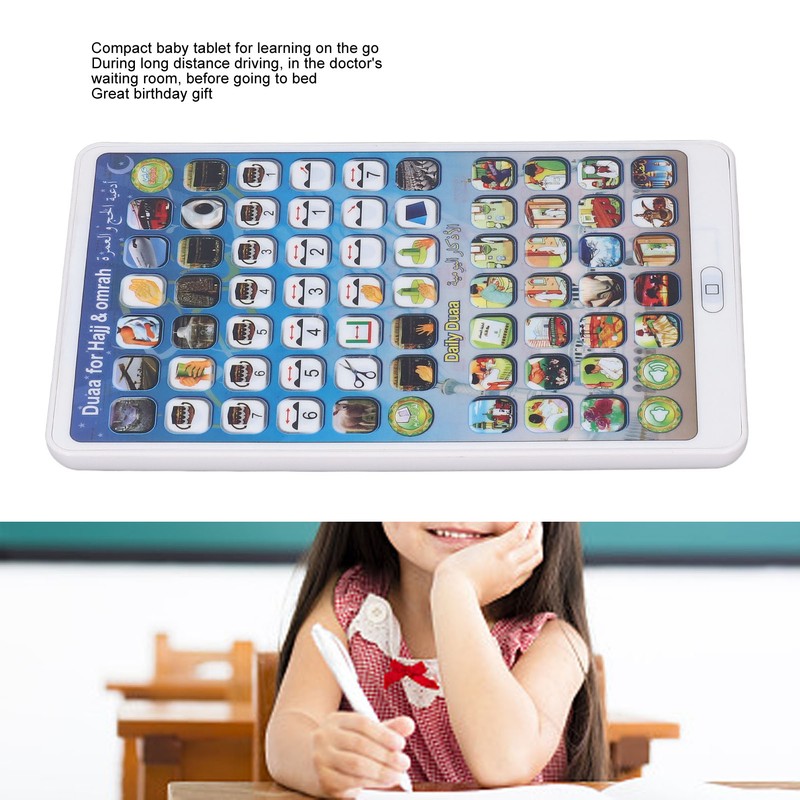 Kid Tablet Educational Interactive Fun Tips Classes Portable Toddler Learning