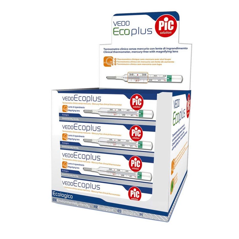Pic Solution Pic Solution VedoecoPlus Glass Thermometer Pack of 1