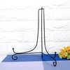 Alvinlite Iron Display Stand,1 Pcs Black Iron Plate Display Photo