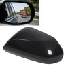Side Mirror Cover Cap Black UV Resistant Rearview Mirror Cover