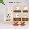 ADHYAY Netra Neti Neem Wood Eye Wash Cups-Ayurvedic Healing With
