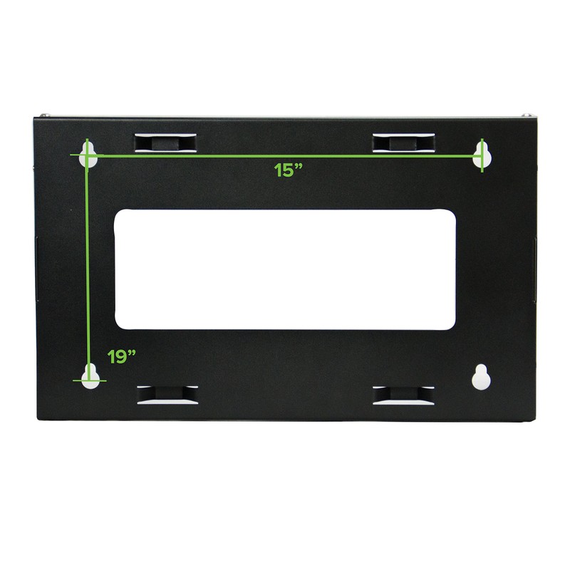 NavePoint 12U Patch Panel Bracket Wall Mount Patch Panel Rack
