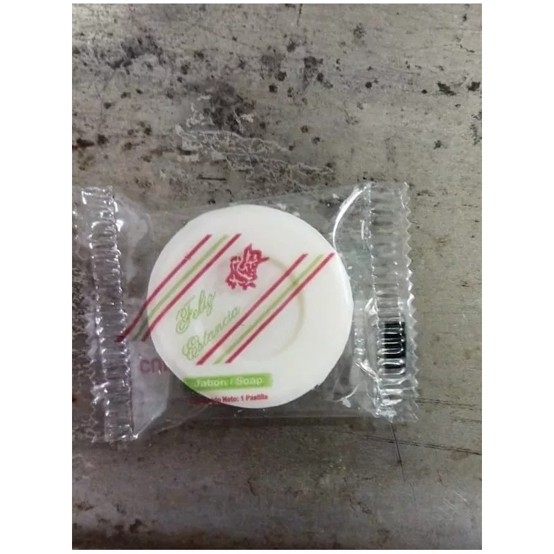 Artesanal Jabon Hotelero 20 Gr Envoltura Feliz Estancia 500 Pzs