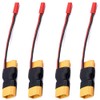 XT60 Male to Female Connectors with JST Female in-line Lipo