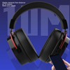 Wireless & Wired Gaming Headset, Bluetooth Gaming Headset with Microphone,