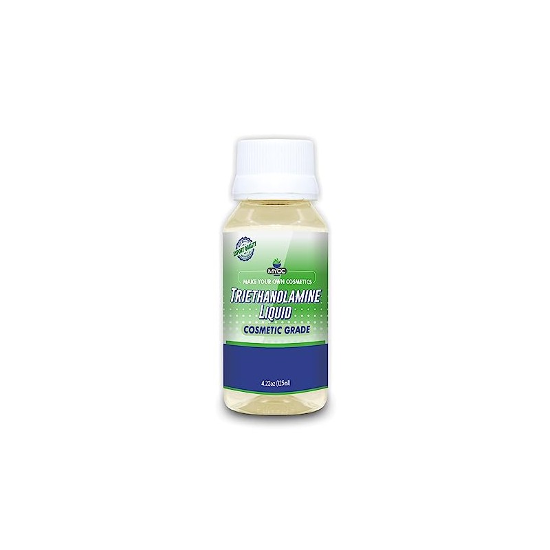 MYOC Triethanolamine Liquid for Cosmetics - (125 ml) Neutralizing Agent,