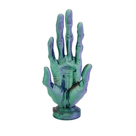 Alien Hand Game Controller Holder | STLFlix Finger Holder VR Quest Space Alien Smartphone Wallet Remote Control Key Decoration (Green/Purple/Copper)