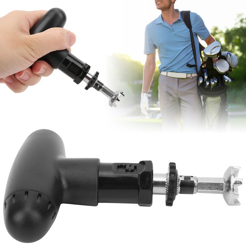 Golf Multi Functional Shoe Cleat Wrench Spikes Remover Ratchet Handle