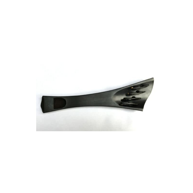 CELLO HARP TAILPIECE with built in LIGHT TUNERS 4/4, Ebony
