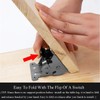 4 x Self-Locking Folding Hinge Table Legs Made of Carbon