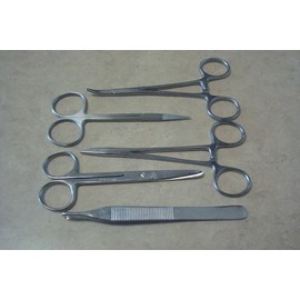 SS Classic Suture Removal 5pcs Kit Surgical Instruments ss