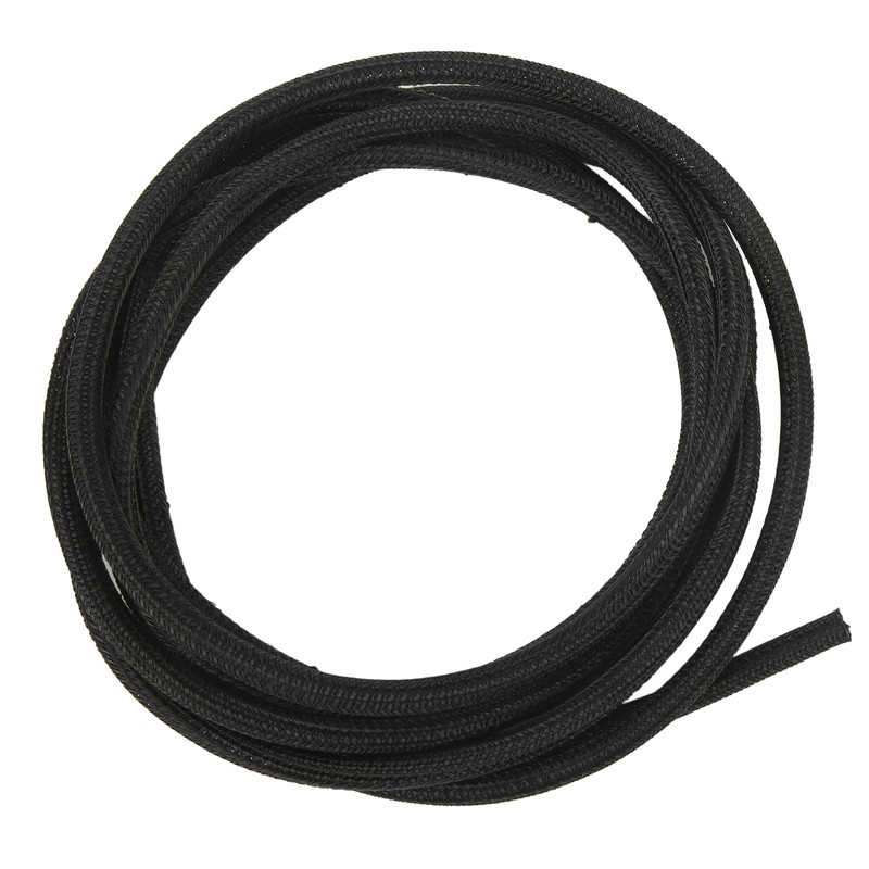 5mm/0.2in Black Cord Protector Self Wrapping Wire Loom High Temperature