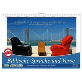 Biblical Sayings and Verses (Wall Calendar 2026 DIN A4 Landscape), CALVENDO Monthly Calendar