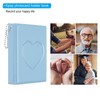 PATIKIL 3 Inch Mini Kpop Photocard Binder Album with 32