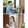 TECKNET Wireless Doorbell 3 Receivers, Door Chime Kit with RGB