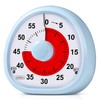 Diboniur Visueller Timer Kinder Wiederaufladbar, 60 Minuten Countdown Timer, Schreibtisch