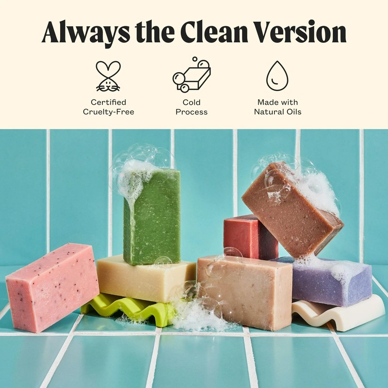 JUKEBOX Soap, Sky Blue Malibu, Natural Bar Soap for Women,