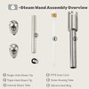 Upgrade Steam Wand Nozzle Spout Compatible with DeLonghi Emax,Epro,Eplus Coffee