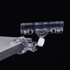 25 Pack Plastic Rotating Sign Holder Merchandise Sign Clip Display